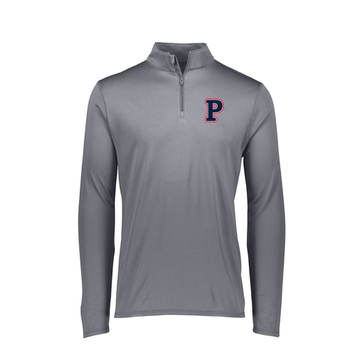 [FTLQFLGY-FAXS-LOGO3] Decker Women's Flex-Lite 1/4 Zip Shirt (Female Adult XS, Gray, Logo 3)