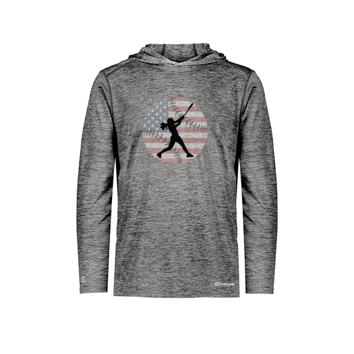 [FOLHCGBK-AS-LOGO2] Decker Men's Charge Hoodie (Adult S, Black, Logo 2)