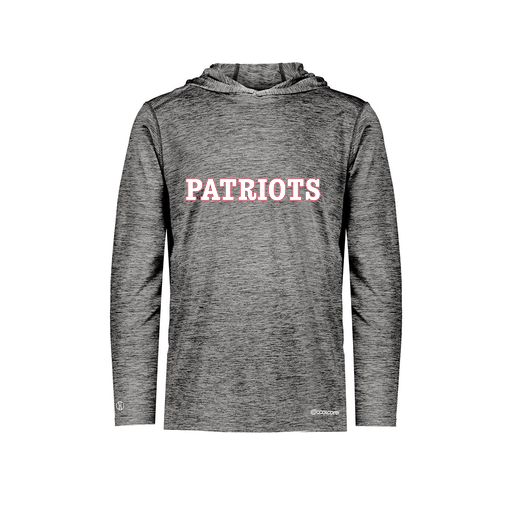 [FOLHCGBK-YS-LOGO1] Decker Youth Charge Hoodie (Youth S, Black, Logo 1)